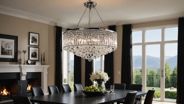 10 idées pour sublimer votre décoration avec une baladeuse en cristal